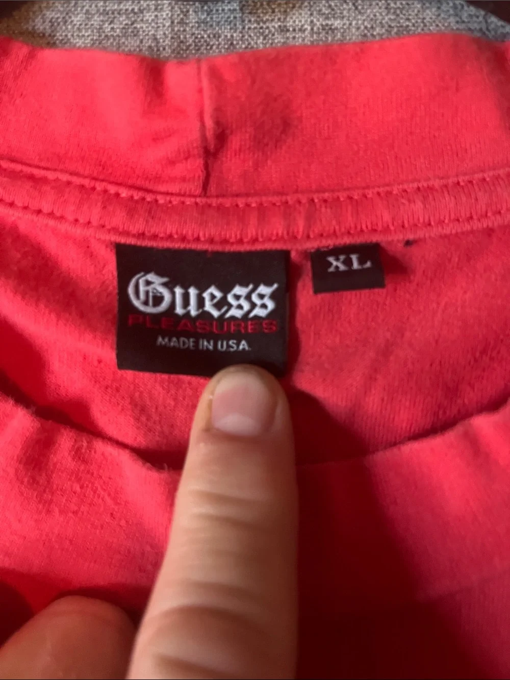Guess Pleasures Sean Wotherspoon Farmers Market Fruit Head T-Shirt, size XL, - Picture 2 of 6